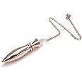 Copper Metal Openable Egyptian Family Pendulum for Dowsing and Meditation.