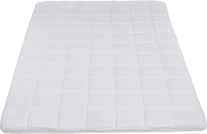Amazon Basics Memory Foam Mattress Topper For Uk 135 X 190 X 5 Cm Amazon Co Uk Home Kitchen