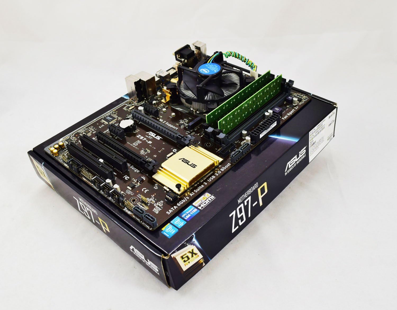 PC COMPONENT BUNDLE Intel I5 4460 3.2GHz Quad Core, Asus Z97P