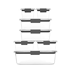Rubbermaid Brilliance Food Storage Containers, 14