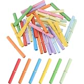 MECCANIXITY 100Pcs Message Paper Scrolls 7x14cm Lucky Wishing Mixed Color | Mini Valentine Vintage Message Paper Scroll for Write Party Birthday Decor