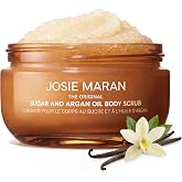 Josie Maran Vanilla Vibezzz Sugar &amp; Argan Oil Body Scrub, 6 wt oz