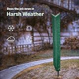 Flatro Rotary Washing Line Cover 165x15 cm Waterproof with Zip Green view 6