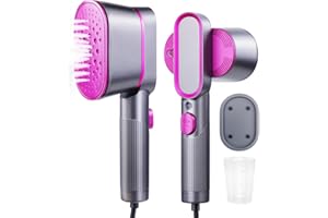 FEKTIK Handheld Clothes Steam Iron Mini - Portable Steamer Iron for Clothes, 2 in 1 Wrinkle Remover and Clothes Iron, 20 Second Heat Up, Clothing Iron for Home and Travel