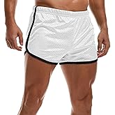 AIMPACT Mens Running Shorts Breathing Workout Gym Booty Short Shorts