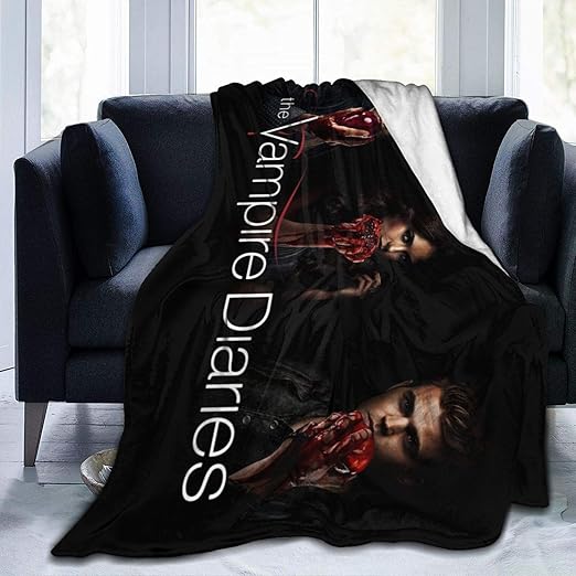 maichengxuan The Vampire Diaries Throw Blanket Super Soft Lightweight Warm and Cozy Fleece