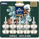 Glade PlugIns Refills Air Freshener, Balsam &amp; Spruce, 1.34oz., 10 Count