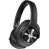 Monster Mission 200 Bluetooth Headphones, Low Latency HiFi Stereo Foldable Lightweight Headset, Wireless Headset with 3 EQ Modes, 60H Playtime,Deep Bass for Home Office Cellphone PC Ect