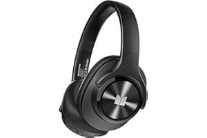 Monster Mission 200 Bluetooth Headphones, Wireless Headphones with 3 EQ Modes, Low Latency HiFi Stereo Foldable Lightweight H