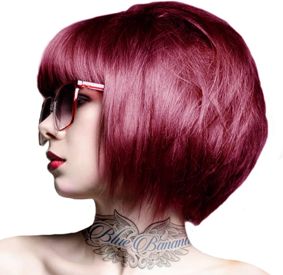 Crazy Color Semi Permanent Hair Colour Dyes Cyclamen 41 100ml Pack of 2