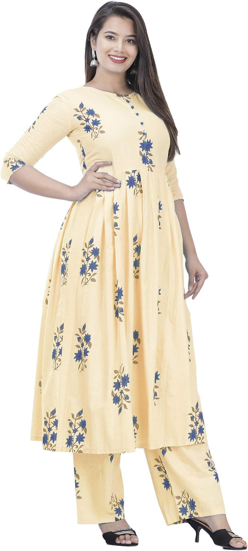 G for Girl Women's Cotton Salwar Suit