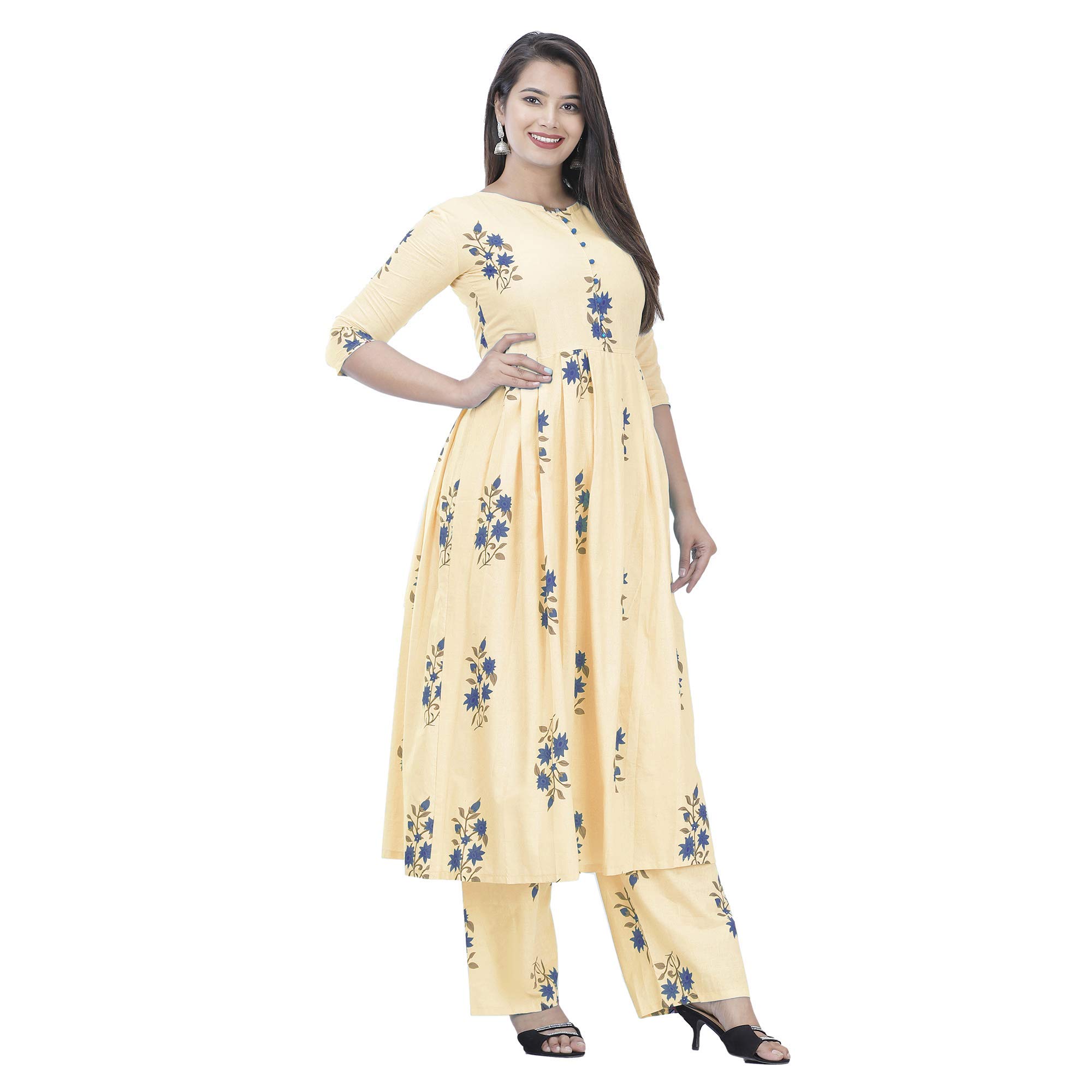 G for Girl Women's Cotton Salwar Suit