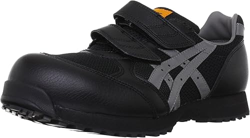 Amazon アシックス 安全靴 作業靴 Fie30s メンズ ブラック チャコールグレー 24 安全靴 作業靴