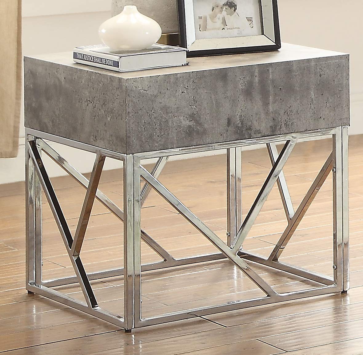 Best Antique End Table Dark Gray