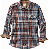 Legendary Whitetails Mens Long Sleeve Button Down 100% Cotton Flannel Shirt