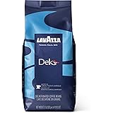 Lavazza Dek Whole Bean Coffee Blend, Decaffeinated Dark Espresso Roast, 1.1-Pound Bag , Authentic Italian, Blended and roaste