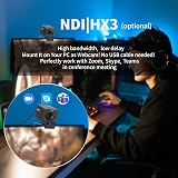 Zowietek 4K NDI HX3 POV Camera PoE HDMI SDI RTSP RTMP SRT Webcam YouTube Live view 4