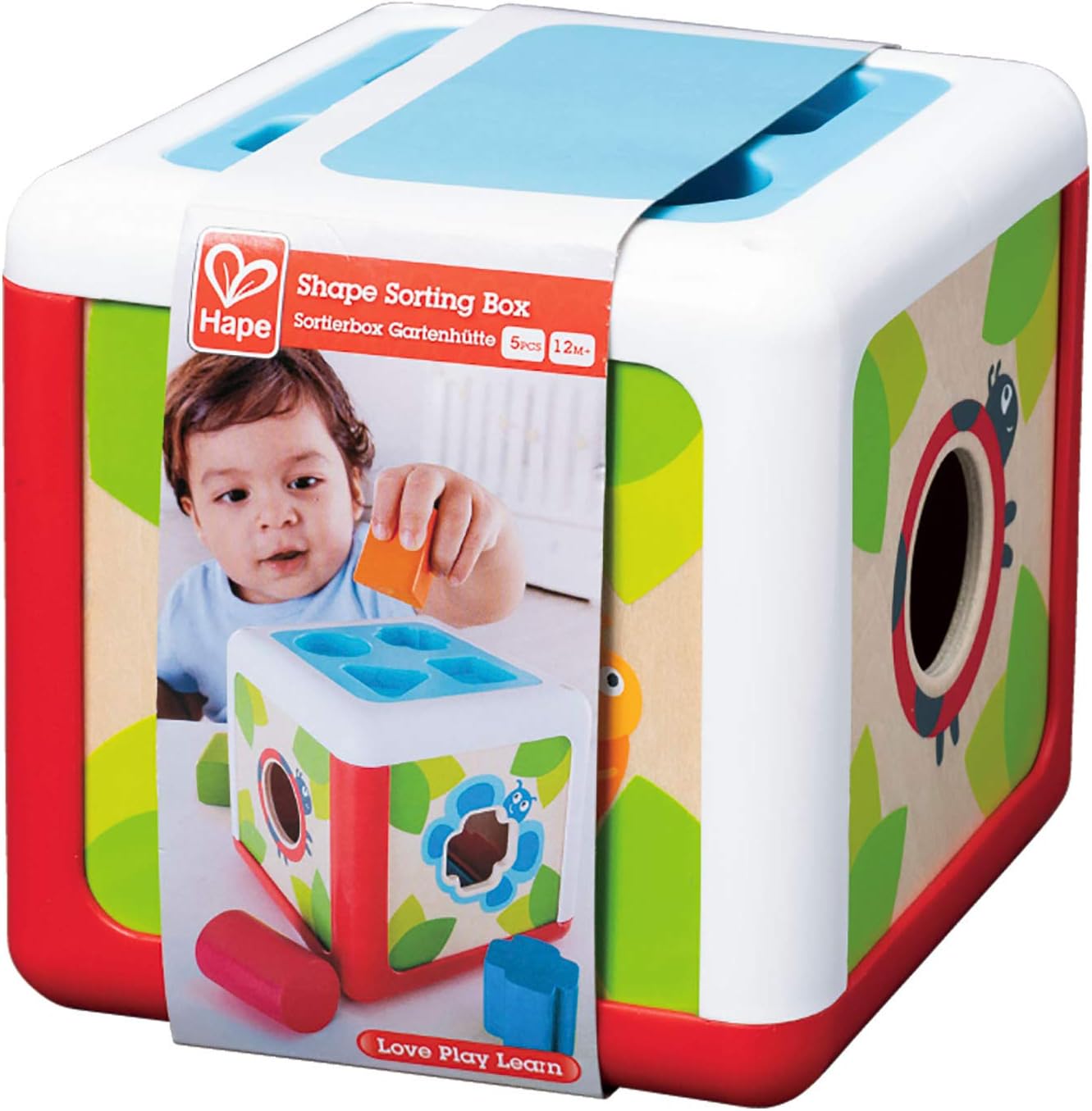 hape color and shape sorter