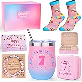 TOUPONS 7 Year Old Girl Birthday Gifts, Best 7th Birthday Gift for Teen Girls, Gifts Ideas for Seven Year Old Girls, Happy 7th Bday Gift Christmas Presents for Daughter Niece Granddaughter