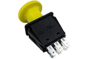 LAUUEXOP PTO Switch AM131966 Compatible with John Deere D160 D170 LA130 LA140 LA145 LA150 LA155 LA165 LA175 X130R X140 X155R 