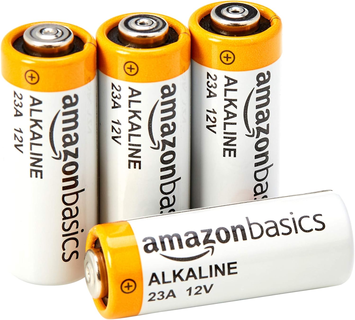 Basics 23A Alkaline Battery - Pack of 4: Home Audio & Theater