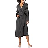Amazon Essentials Women's Lightweight Waffle Full-Length Robe (Available in Plus Size)