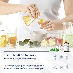 HIQILI Patchouli Essential Oil 100ML, Pure Natural