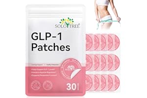 RoongDuuDll GLP-1 Patches, 30 GLP Skin Activate Kind GLP1 Patches, Natural Ingredients