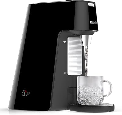 Breville HotCup Hot Water Dispenser 1.7L 3 kW Fast Boil Gloss Black VKT124