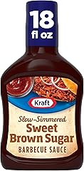 Kraft Sweet Brown Sugar Slow-Simmered Barbecue BBQ Sauce, 18 oz Bottle