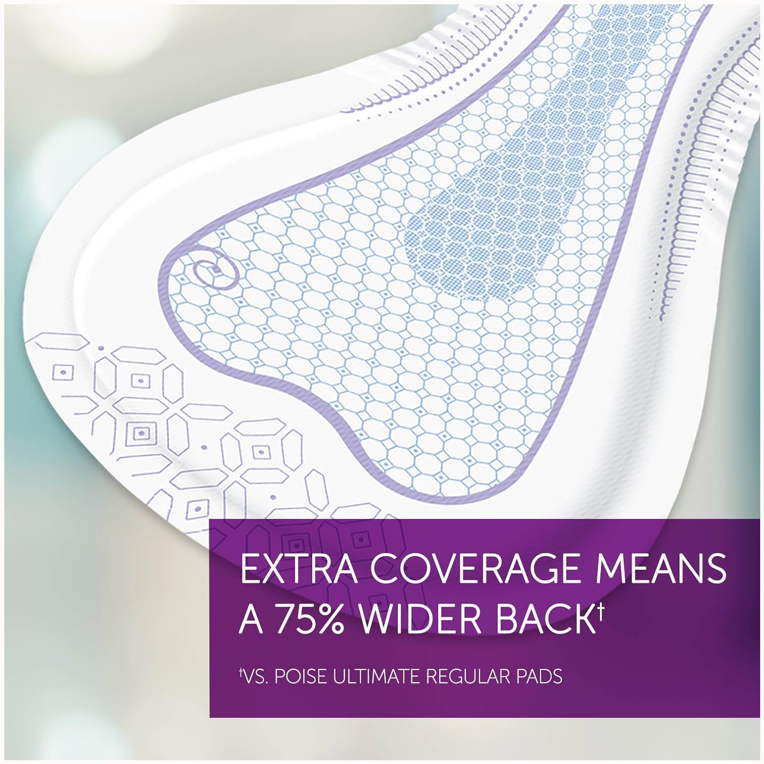 Poise Overnight Incontinence Pads, Ultimate Absorbency, 72 Count (2 Packs of 36) (Packaging May Vary): Health & Personal Care