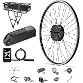 BAFANG G020 48V 500W Front Wheel Ebike Conversion Kit 20" 26" 700C 28" 29" | Max Torque 65N.m | Top Speed 25mph | Fit for 97-103mm Front Dropout | Brushless Geared Quite Hub Motor Kit | Optional Battery