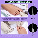 Fandamei 12 Pcs Nail Files & Buffer Set Manicure Pedicure Tools view 5