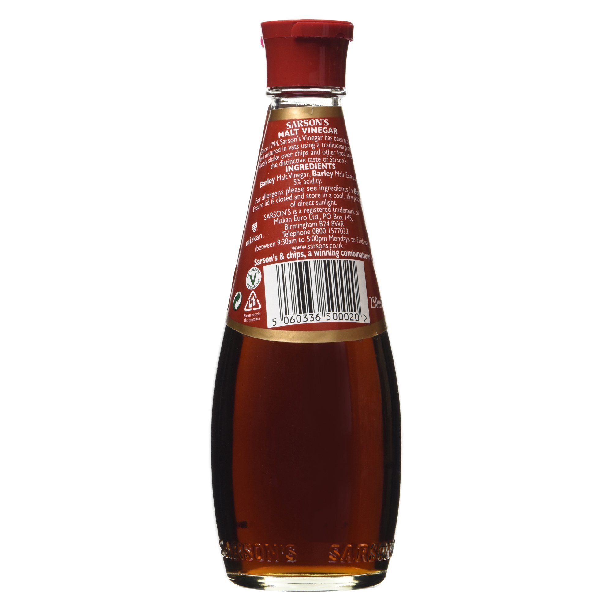 Sarson's Malt Vinegar 250ml Buy Online in UAE. Grocery Products
