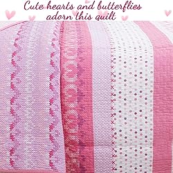 Cozy Line Home Fashions Pink Butterfly Knit