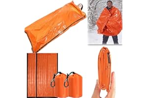 Sierra Madre Emergency Sleeping Bag, 84"X36" Sierramadre Emergency Survival Sleeping Bag, Pocket Size Emergency Sleeping Bag,