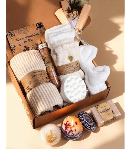 Amazon.com : Coralogo Spa Gift Baskets for Women - Birthday Gift