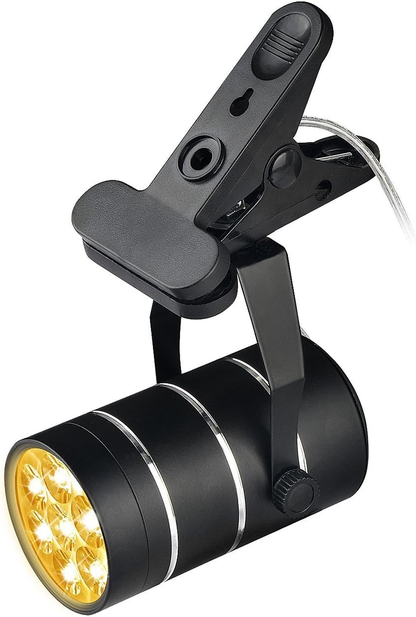 LED Pflanzenlampe,Aokey 9W Led Grow Lampe 360 ° Flexibler Klemmbasis