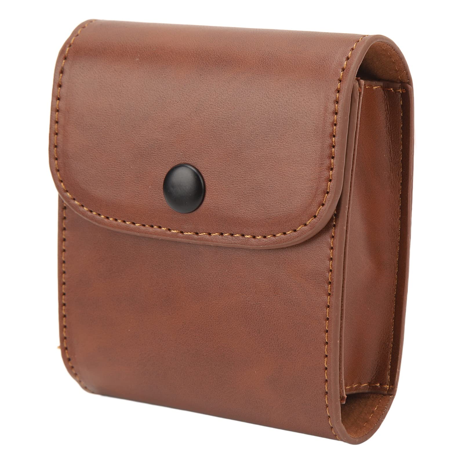 Mini Photo Case, PU Leather Mini Camera Bag with Large Storage Space for Camping and Outdoor Activities, Lightweight and Portable Design for Photography Enthusiasts and Travelers