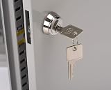 Burg-Wachter KC100H Heavy Duty Double Door Key Cabinet 100 Hooks Grey view 6