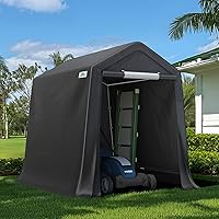ADVANCE OUTDOOR 6x8 ft Outdoor Portable Storage Shelt…主图