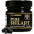 Authentic Himalayan Shilajit Resin, Chilajil para Hombre 100 Original, 100% Pure Gold Grade Shilajit, with 85+ Trace Minerals and 80% Fulvic Acid, for Men and Women 30g 50 Servings