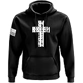 Tactical Pro Supply Patriotic American Flag Heavyweight Hoodies for Men and Women