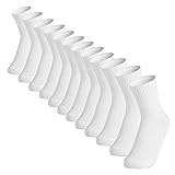 M-lucy CH Crew Socks for Women Cushioned Long Socks