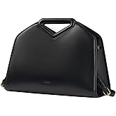 CHUNLI 16 Inch Laptop Bag for Women, Waterproof Tote Computer Bag for Work Business, PU Leather Briefcase Purses Handbag