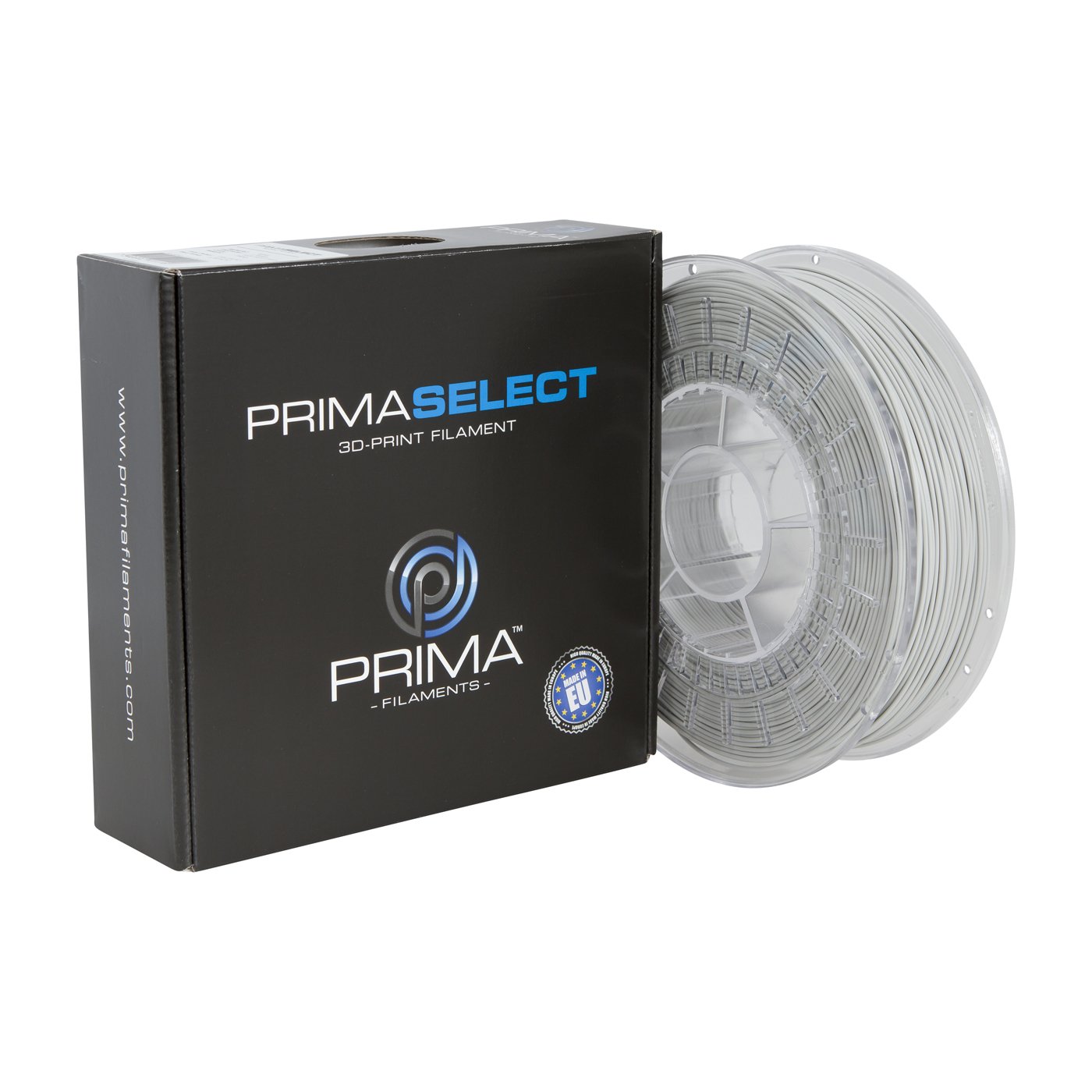PrimaSelect PLA Filament, 1.75 mm, 750 g, Light Grey