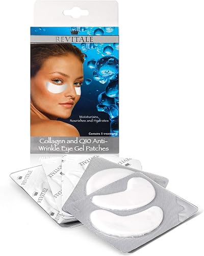 Revitale Anti-Wrinkle Eye Gel Patches 5 Treatments Collagen