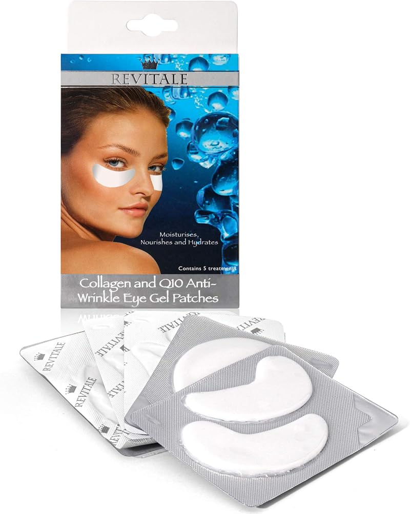 Revitale Anti-Wrinkle Eye Gel Patches 5 Treatments Collagen