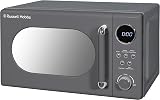 Russell Hobbs Retro 20L Grey Microwave 800W 8 Auto Cook 5 Power Levels view 7