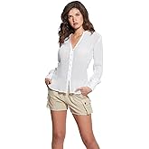 Guess Womens Long Sleeve Lisette Top